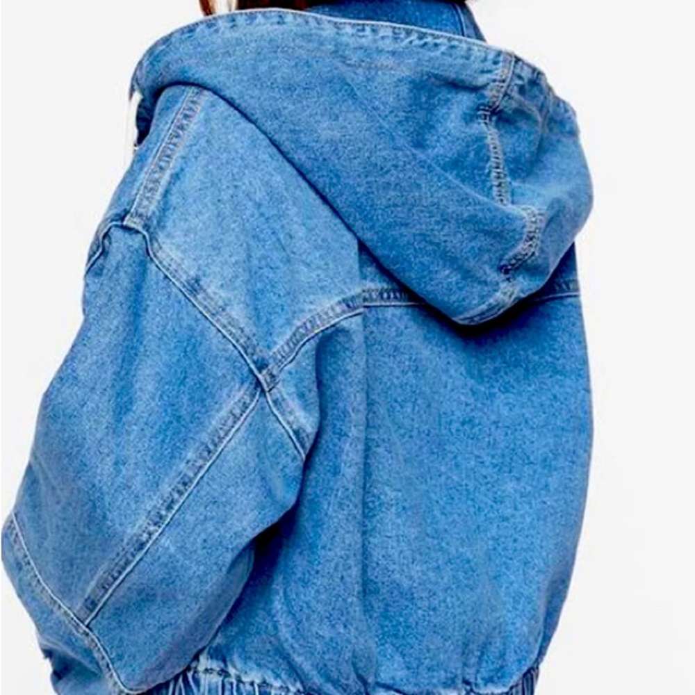 Jean Jacket with Hood
